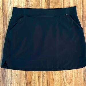 Black Athletic Skirt